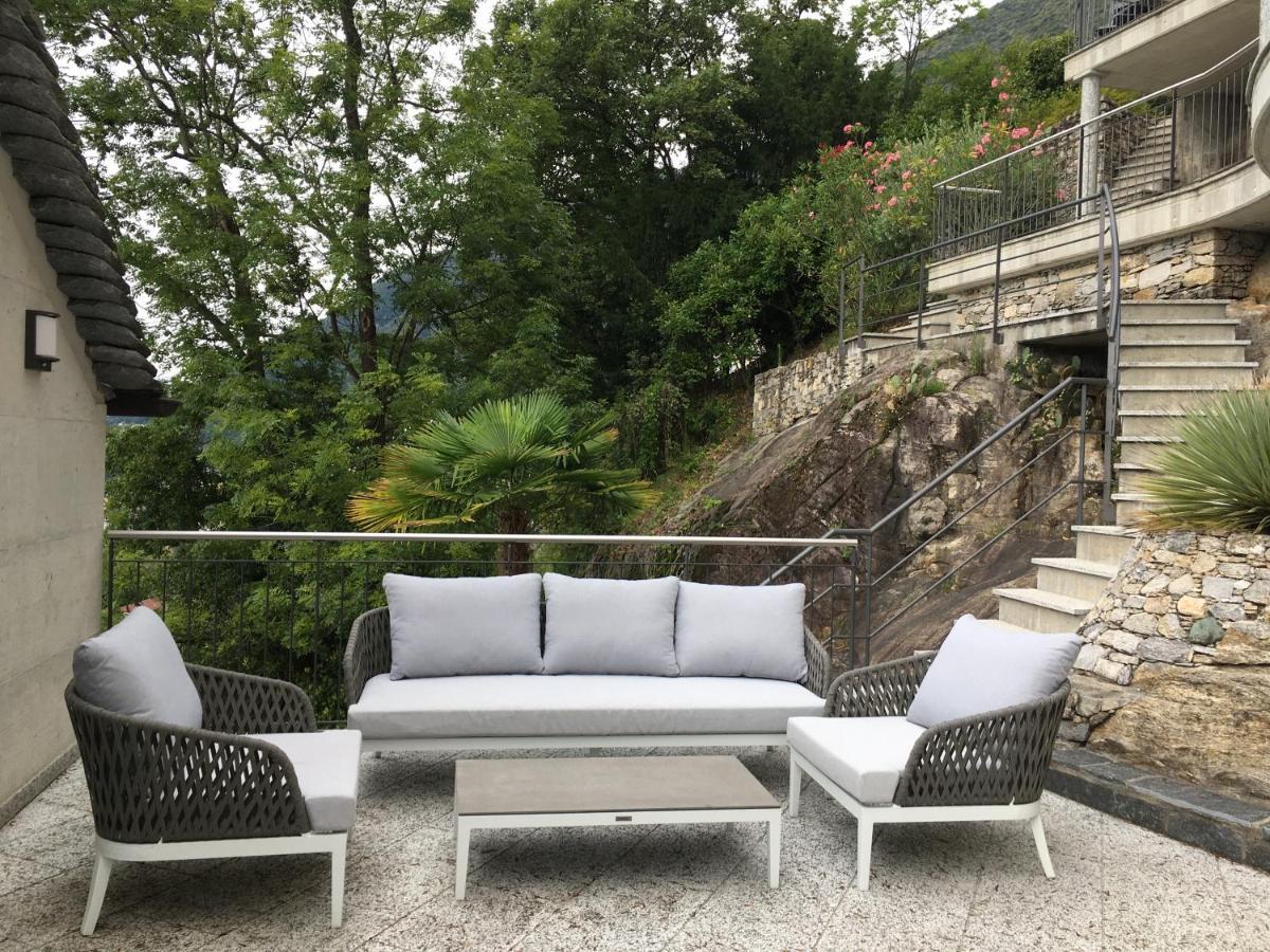 Rustico Resa: Brione Sopra Minusio Villa Exteriör bild